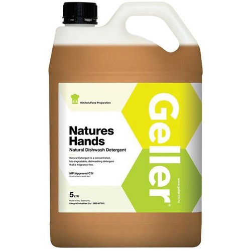 Geller Natures Hands Dishwashing Detergent 5L