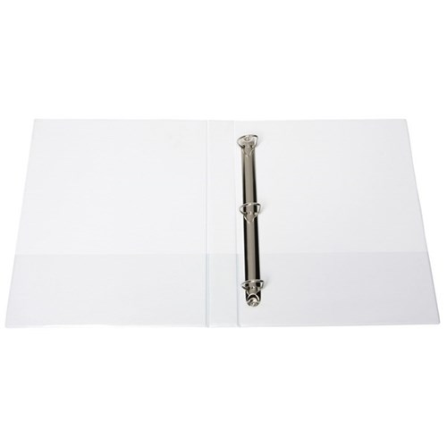 FM Overlay Ringbinder A4 26mm 3 Ring White