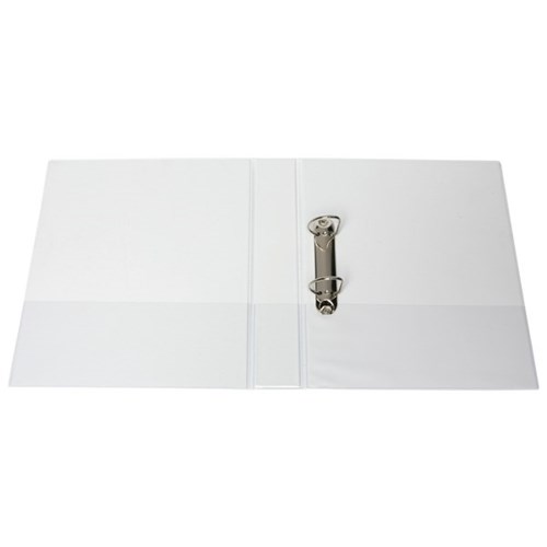 FM Overlay Ringbinder A4 38mm 2 Ring White