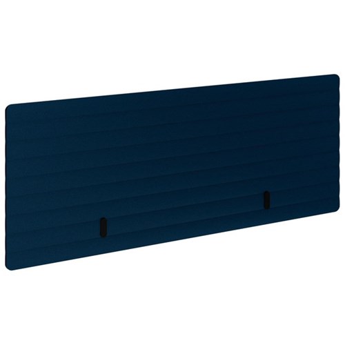 Boyd Acoustic Modesty Wave Desk Screen 1200mm Blackish Blue