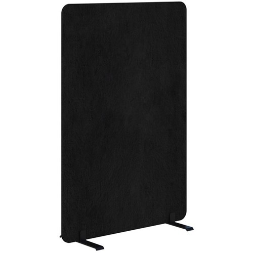 Fiord Freestanding Screen 1200x1200mm Fletcher Midnight/Black