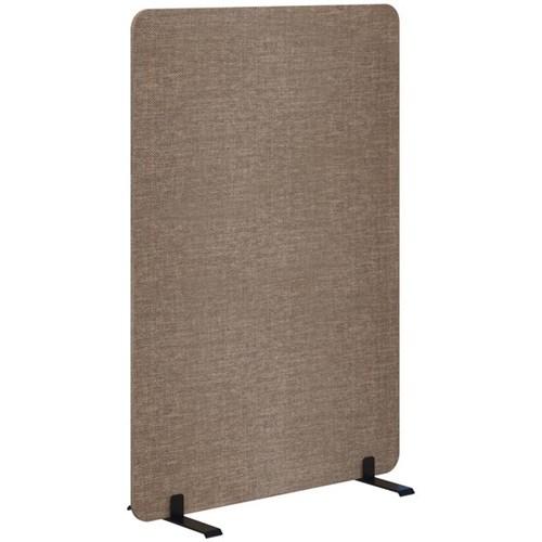 Fiord Freestanding Screen 1800x1200mm Keylargo Pumice/Black