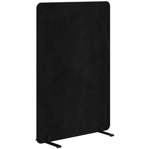 Fiord Freestanding Screen 1800x1200mm Fletcher Midnight/Black