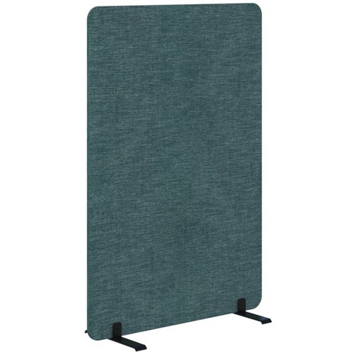 Fiord Freestanding Screen 900x1200mm Keylargo Atlantic/Black