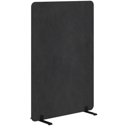 Fiord Freestanding Screen 900x1200mm Fletcher Pepper/Black