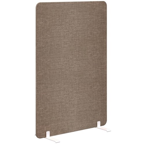 Fiord Freestanding Screen 1800x1200mm Keylargo Pumice/White