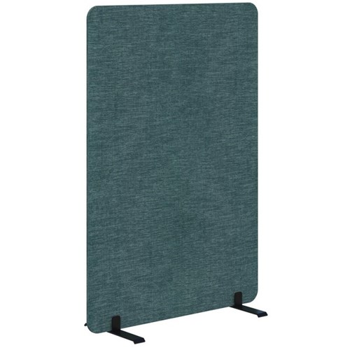 Fiord Freestanding Screen 1200x1200mm Keylargo Atlantic/Black