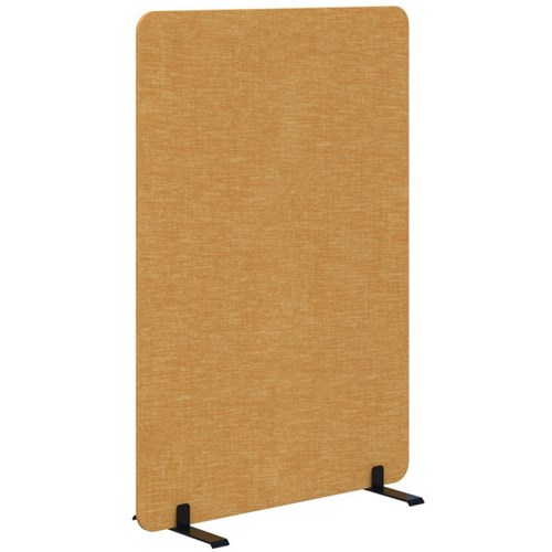 Fiord Freestanding Screen 1200x1200mm Keylargo Marigold/Black