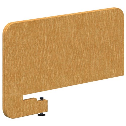 Fiord Push-On Side Desk Screen 650x480mm Keylargo Marigold