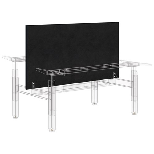 System 25 Summit II Centre Screen 1200x770mm Fletcher Midnight/Black