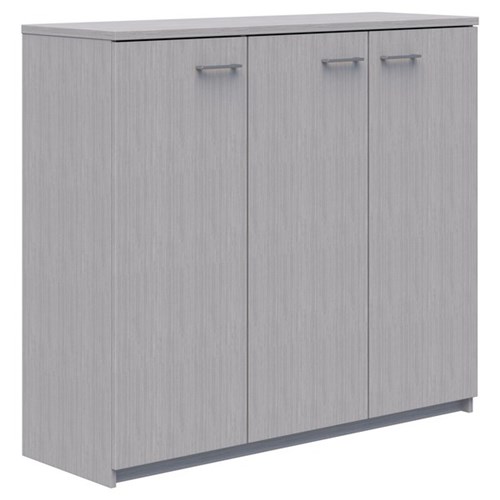 Mascot Lockable Cabinet 1200x1200mm Silver Strata