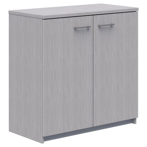 Mascot Lockable Cabinet 900x900mm Silver Strata