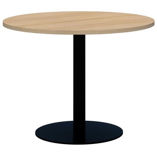 Accent Classic Round Table 800mm Classic Oak/Black