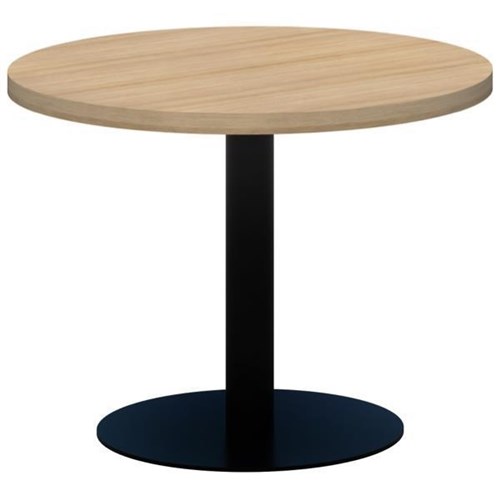 Classic Round Coffee Table 450mm Classic Oak/Black