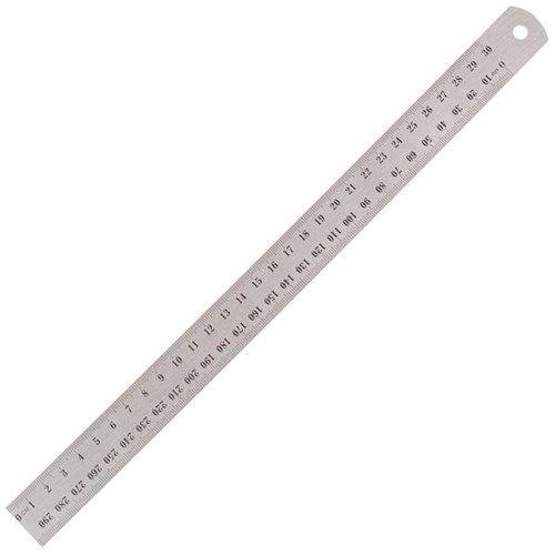 OfficeMax Steel Ruler 30cm