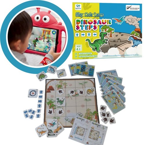 Play Code Learn Dinosaur Steps Classic Edition Set