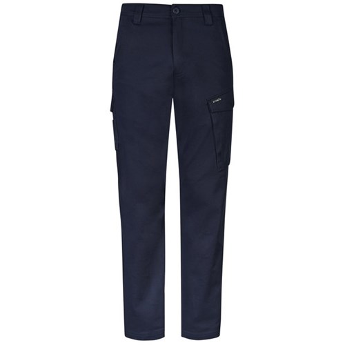 Syzmik Men's Essential Basic Stretch Cargo Pants Navy