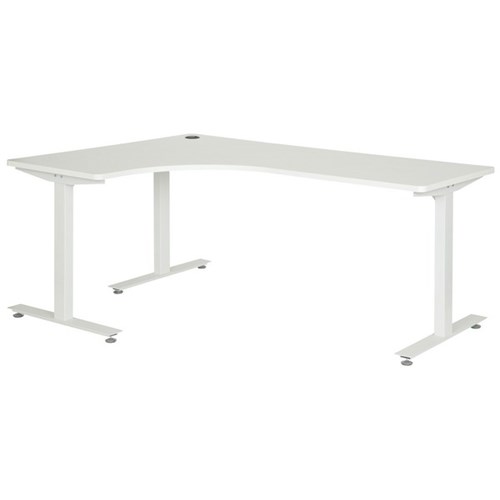 Amplify LH Workstation 1800x1200mm White/White