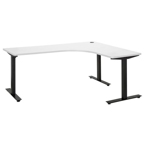 Amplify RH Workstation 1800x1200mm White/Black