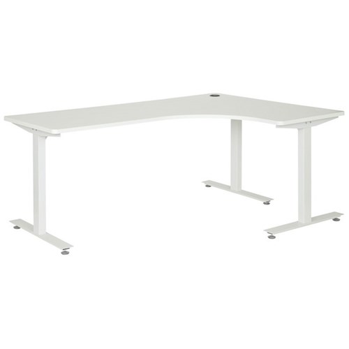 Amplify RH Workstation 1800x1200mm White/White