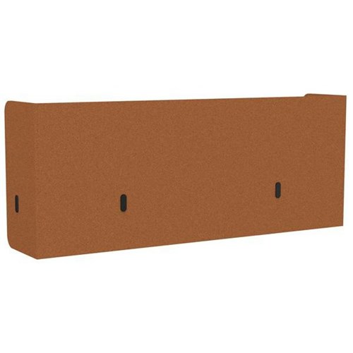 Boyd Acoustic Pod Desk Screen 1200mm Rust