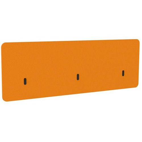 Boyd Acoustic Modesty Desk Panel 1800mm Modesty Orange