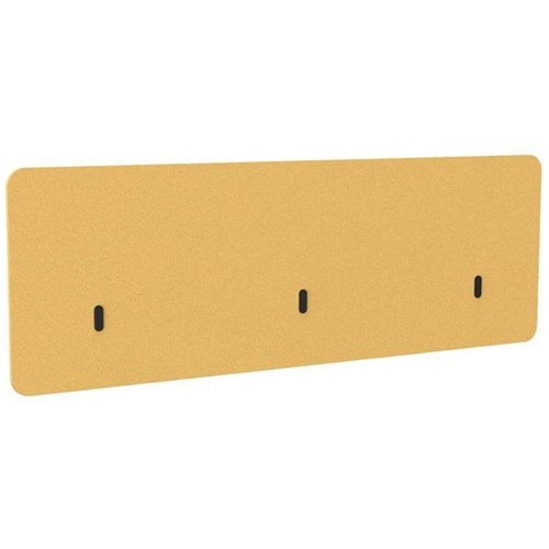 Boyd Acoustic Modesty Desk Panel 1800mm Mustard