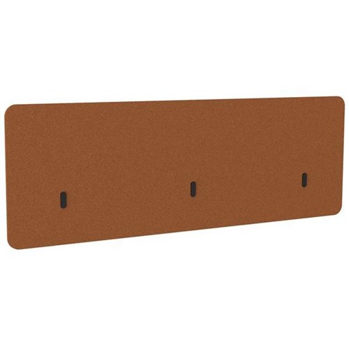 Boyd Acoustic Modesty Desk Panel 1800mm Rust