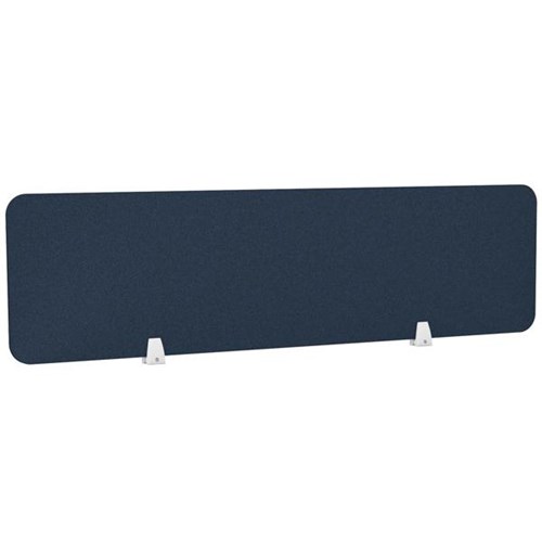 Boyd Acoustic Desk Screen 1200mm Navy Peony