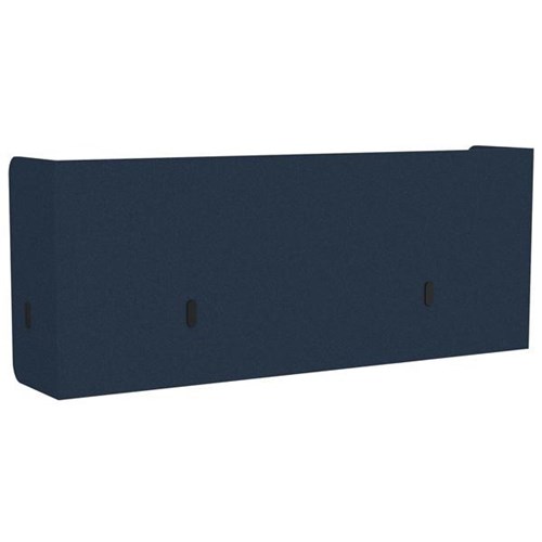 Boyd Acoustic Pod Desk Screen 1500mm Navy Peony