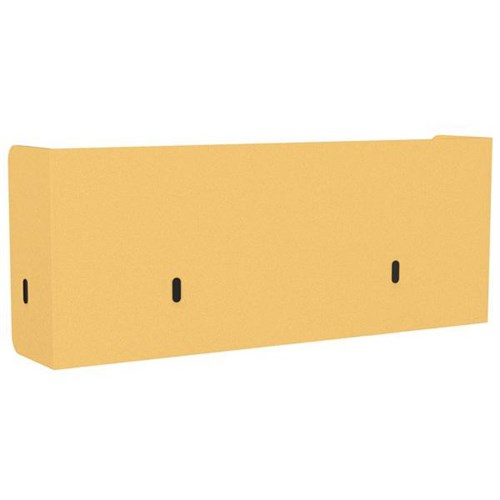 Boyd Acoustic Pod Desk Screen 1500mm Mustard