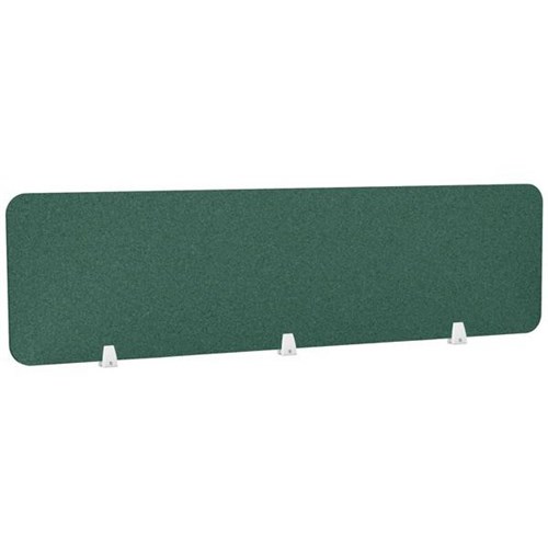 Boyd Acoustic Desk Screen 1800x400mm Forest Green