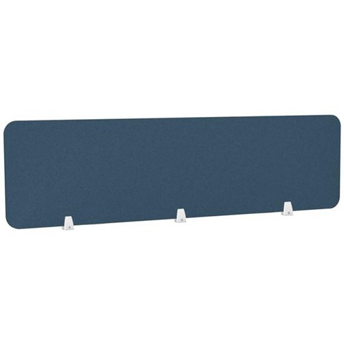 Boyd Acoustic Desk Screen 1800x400mm Pageant Blue