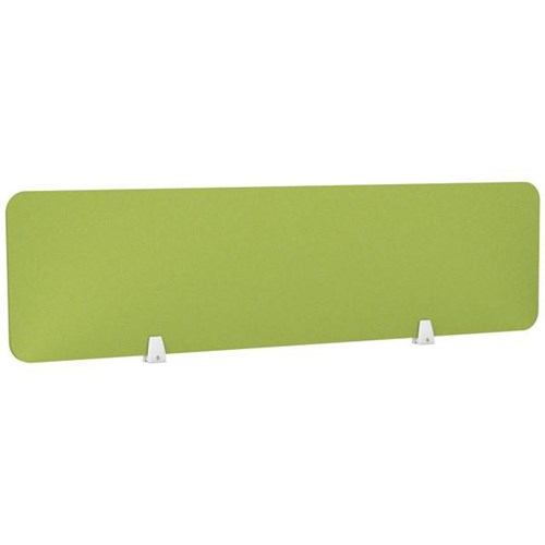 Boyd Acoustic Desk Screen 1500x400mm Apple Green