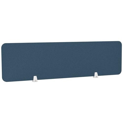 Boyd Acoustic Desk Screen 1500x400mm Pageant Blue