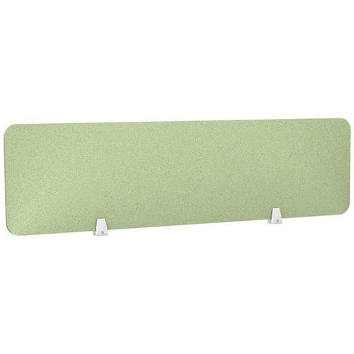 Boyd Acoustic Desk Screen 1500x400mm Leaf Green