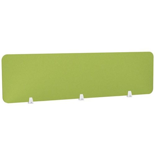 Boyd Acoustic Desk Screen 1800x400mm Apple Green