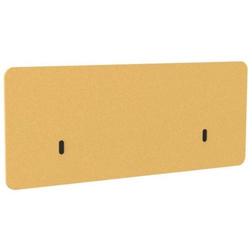 Boyd Visuals Acoustic Modesty Desk Panel 1500x600mm Mustard