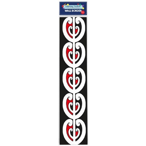 Learning Tool Box NZ Maori Wall Border 515x109mm, Pack of 7