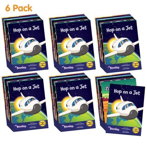 Junior Learning The Beanies Hi-Lo Diversity Decodables Phase 3 (Phonics), Set of 72 Books