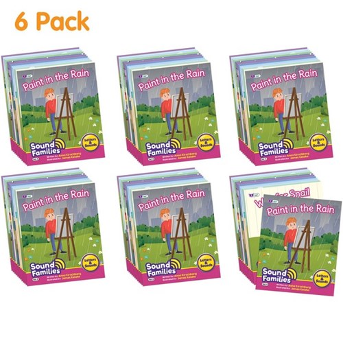 Junior Learning Sound Families Long Vowel Fiction Phase 5.5, Set of 72 Books