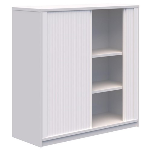 Fiord 3 Tier Tambour 1200x1200mm White 