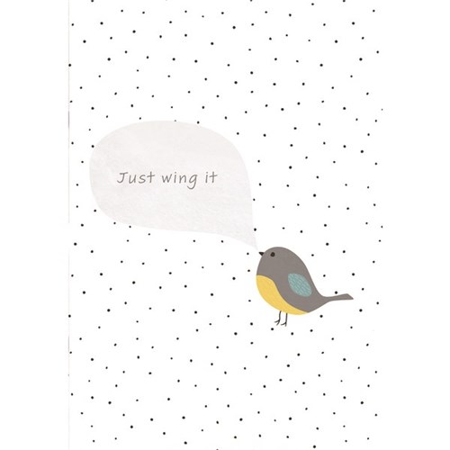 Collins A5 Notebook Mono Bird, Pack of 3