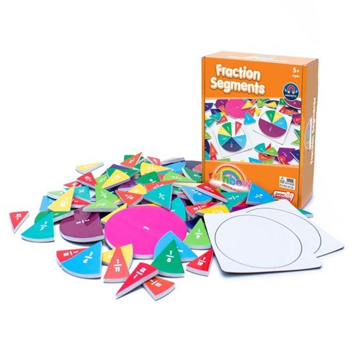 Juinor Learning Fraction Segments, Set of 78