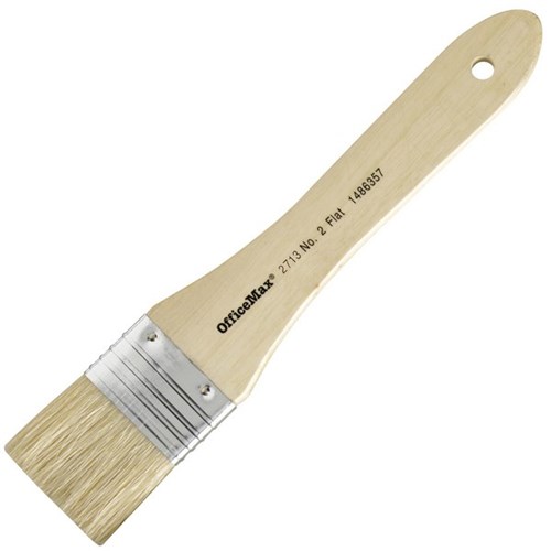 OfficeMax 2713 Series Flat Paint Brush No. 2 40mm