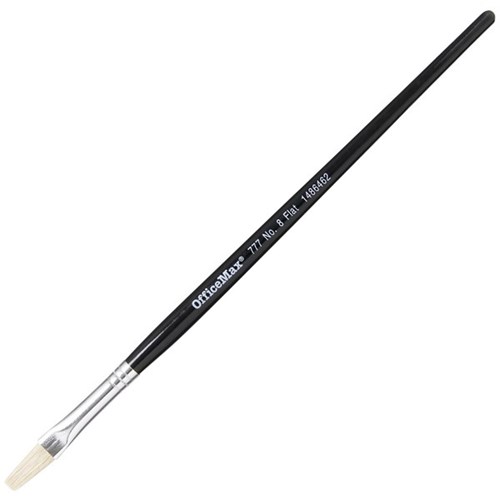 OfficeMax 2777 Series Flat Paint Brush No. 8 9mm