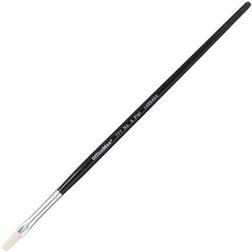 OfficeMax 2777 Series Flat Paint Brush No. 6 7mm