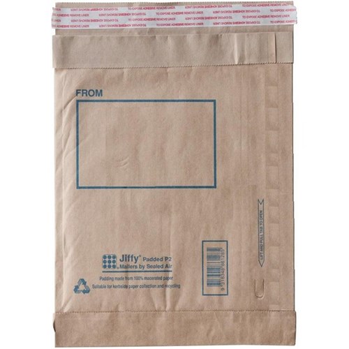 Jiffy P2 Padded Mailer Envelope 215x280mm