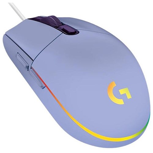 Logitech G203 Lightsync Gaming Mouse Lilac