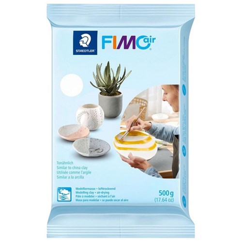 Staedtler Fimo Air Dry Modelling Clay 500g White